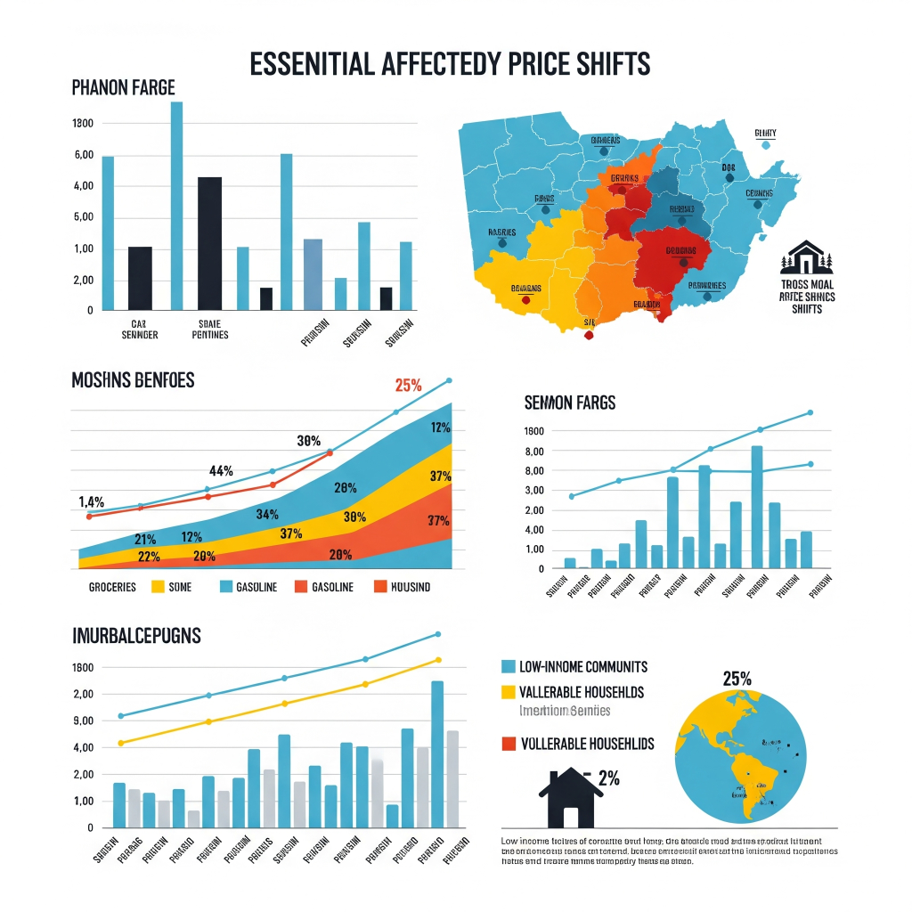 Areas Most Affected by Price Shifts