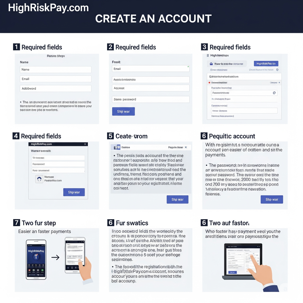 Account at HighRiskPay.com