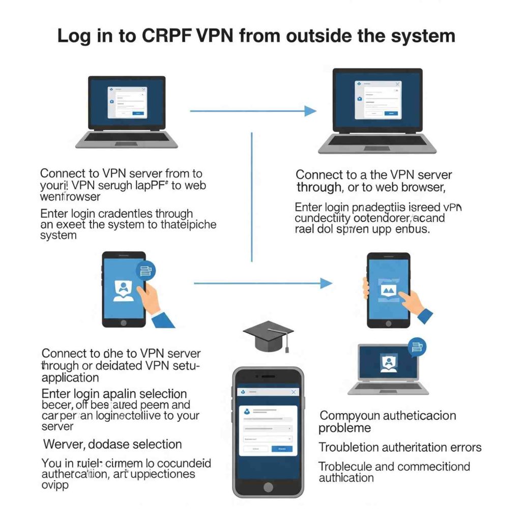 CRPF VPN Outside login