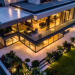 Luxury Home Construction Aligns